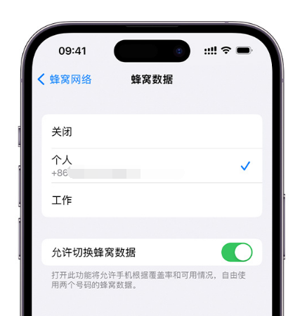 江达苹果维修服务分享如何在iPhone上使用双卡 